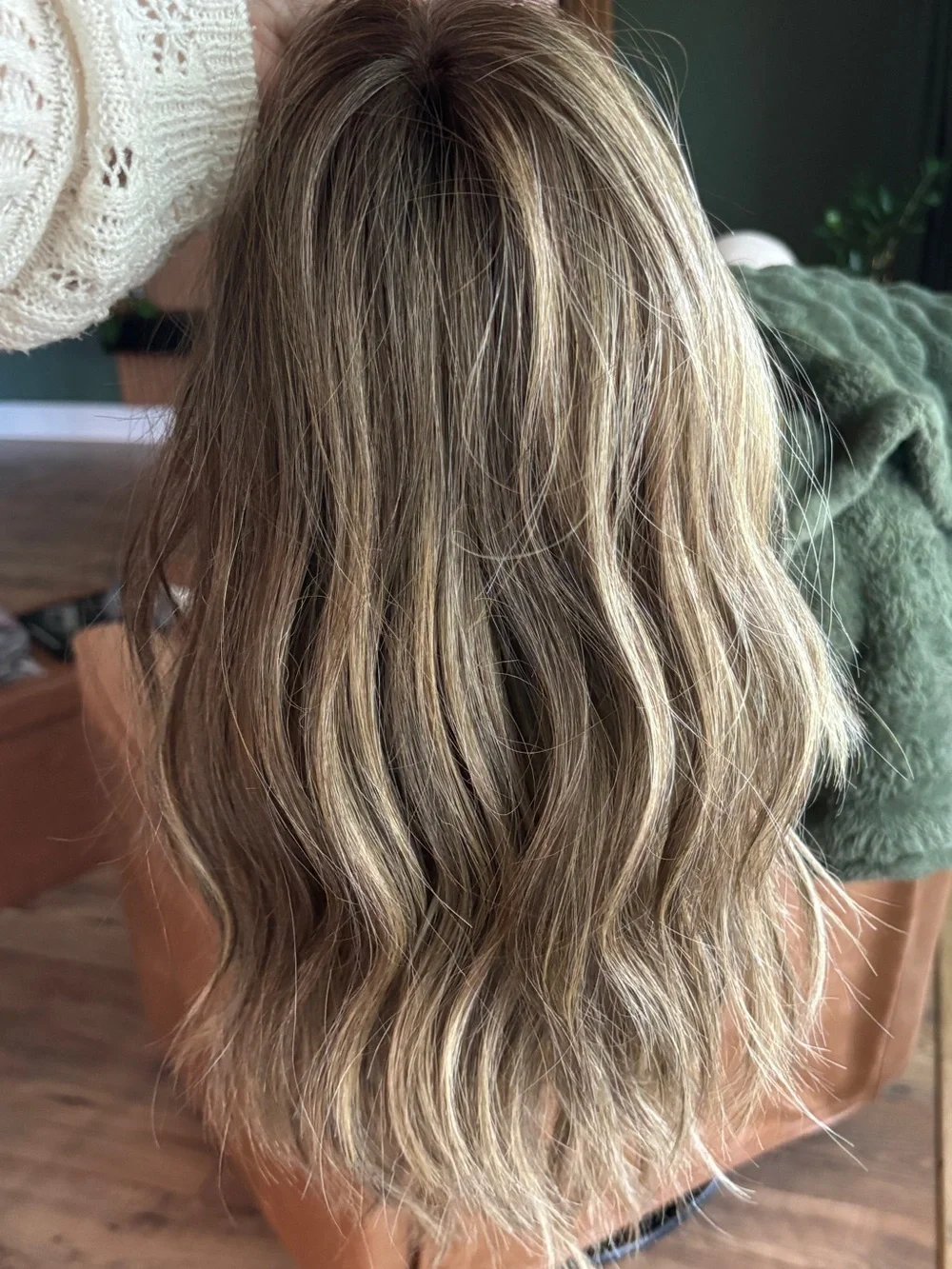 New JB Maribel full mono hand tied hazelnut wig
